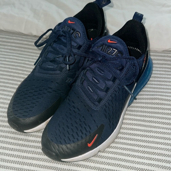 Nike Air Max 270 midnight Navy Bright - Picture 1 of 9